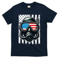 Scuba Diving Flag Patriotic Usa 4th Of July Vintage Cool Gift T-Shirt