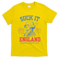 Suck It England Red White & Blue George Washington 4th July T-Shirt