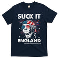 Suck It England Funny 4th July George Washington T-Shirt