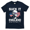 Suck It England Funny 4th Of July George Washington 1776 T-Shirt