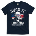 Suck It Funny England 4th Of July George Washington Funny T-Shirt