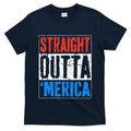 Straight Outta Merica 4th Of July T-Shirt