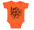 I Put a Spell on You Hocus Pocus Childrens Bodysuit Newborn 24 Months Horror Halloween