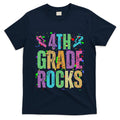 School Rocks Back To School Rockin 4th Grade Rocks T-Shirt
