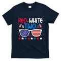 Two 2nd Birthday 4th Of July 2nd Birthday Party T-Shirt