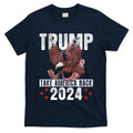 Trump 2024 Take America Back American Flag Trump 4th Of July Gift T-Shirt