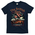 The British Blew A 13 Colony Lead Funny 4th Of July Usa T-Shirt