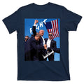 Trump Fight With Fist In Air Facsimile Signature T-Shirt