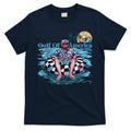 Trump Gulf Of Us America Est 2025 Retro Vintage Sunset T-Shirt
