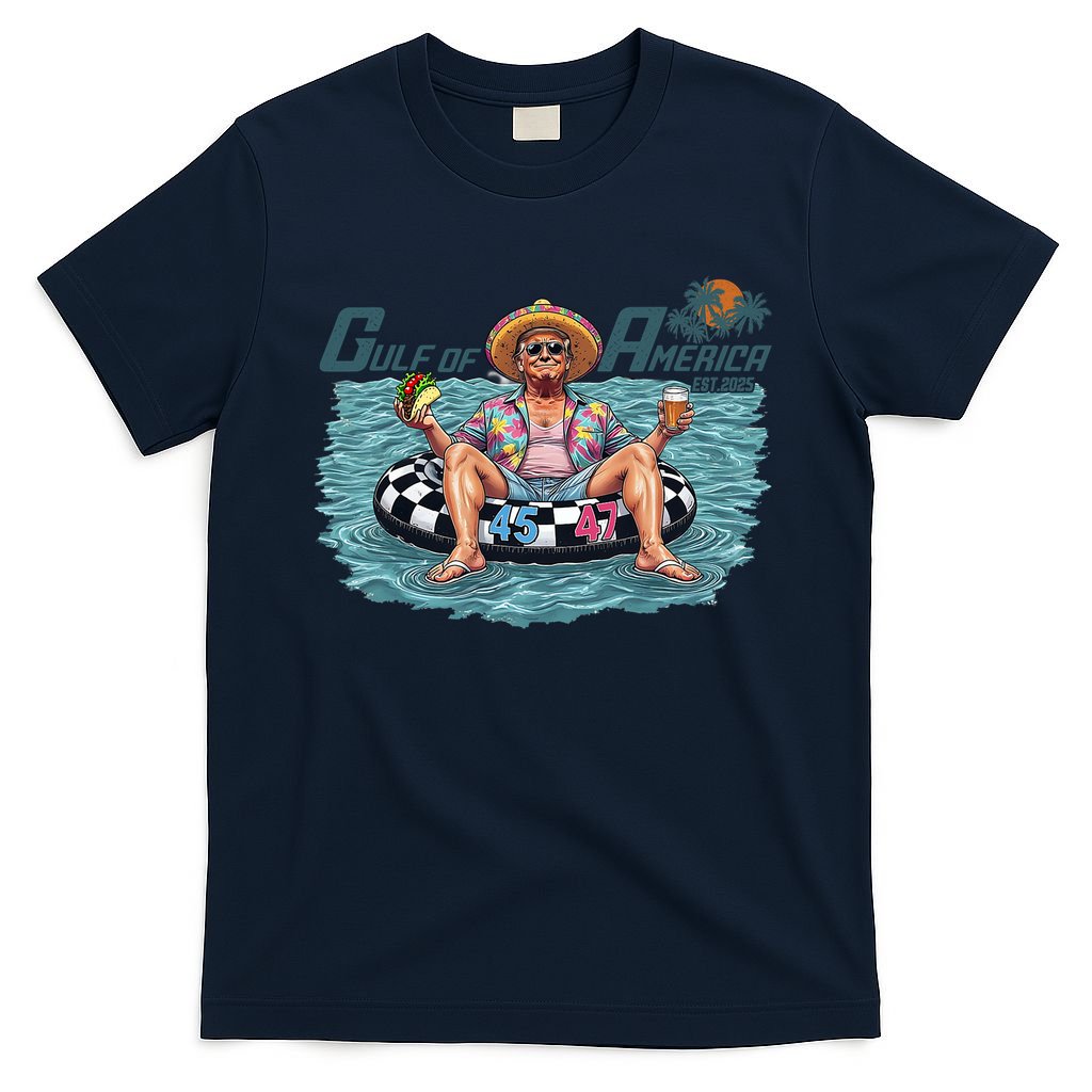 Trump  Gulf Of Us America Funny Kawaii Sunset  T-Shirt