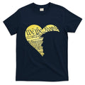 Trump Heart U.S. American Constitution 4th Of July Vintage T-Shirt