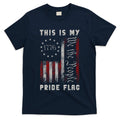 This Is My Pride Flag Usa American 4th Of July T-Shirt
