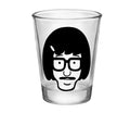 Tina Bob's Burgers Shot Glass Barware Horror Halloween