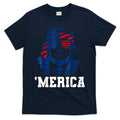 Trump Merica Funny Trump 4th Of July 2024 Sunglasses Us Flag Gift T-Shirt