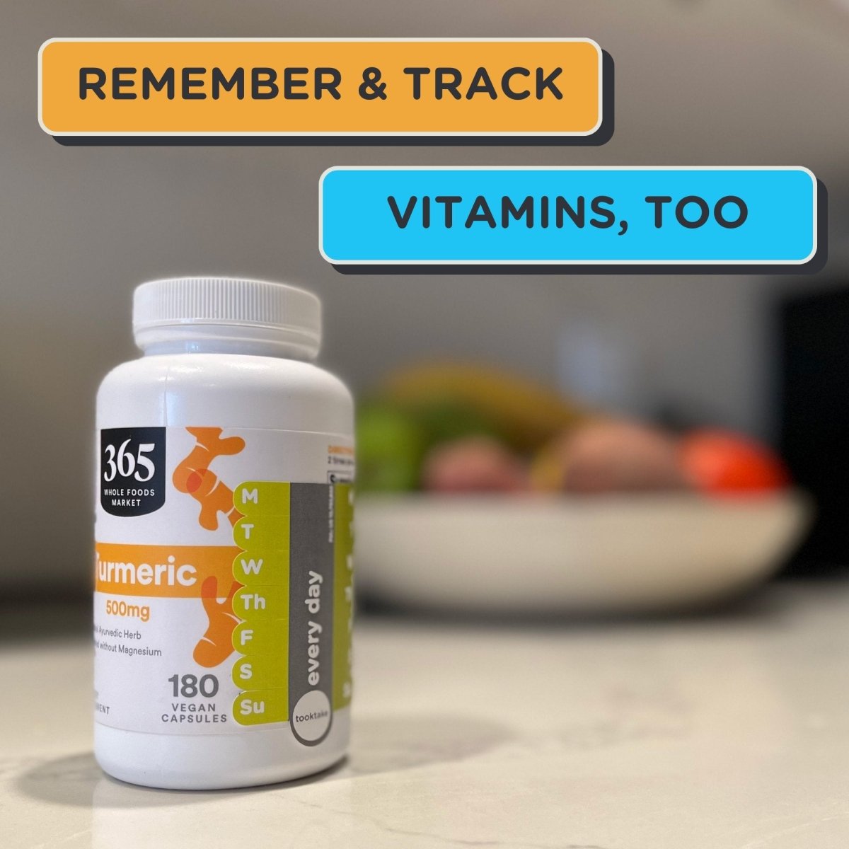 Tooktake | Medication Tracking Stickers