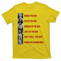 Trump Raised The Bar Biden Can't Spell The Bar Funny Republican T-Shirt