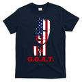 Trump USA Flag GOAT T-Shirt