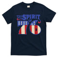The Spirit 76 Vintage Retro 4th Of July Independence Day T-Shirt