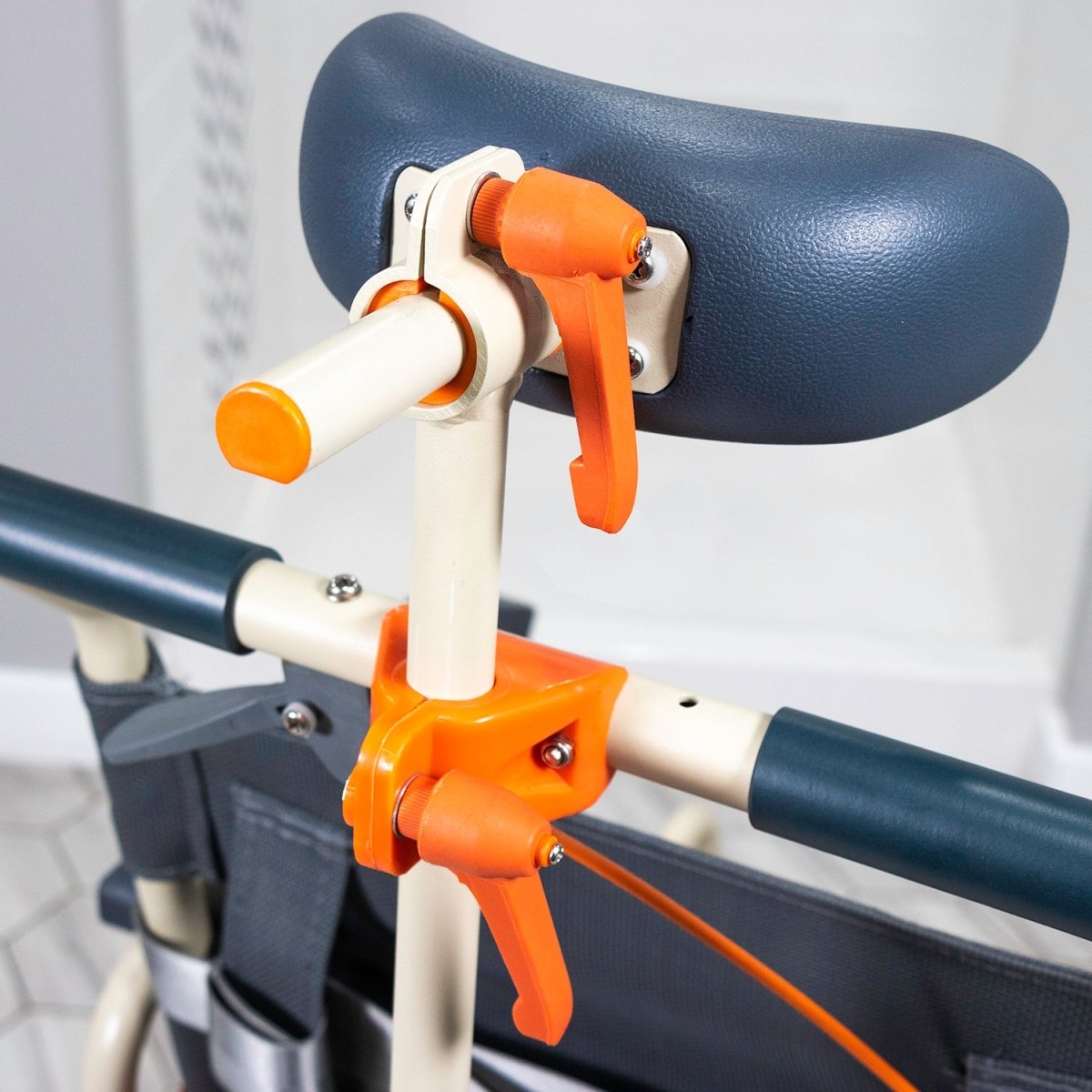 Tub Buddy Shower Chair Over the Bath with Tilt