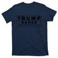 Trump Vance 2024 Make America Great Again Maga Blackout Logo T-Shirt