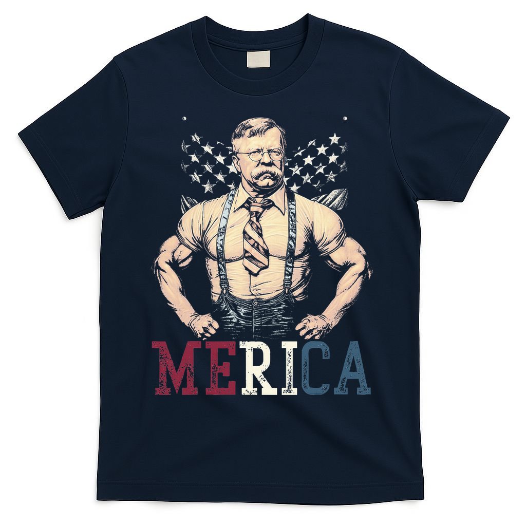 Usa 4th Of July Teddy Roosevelt T-Shirt