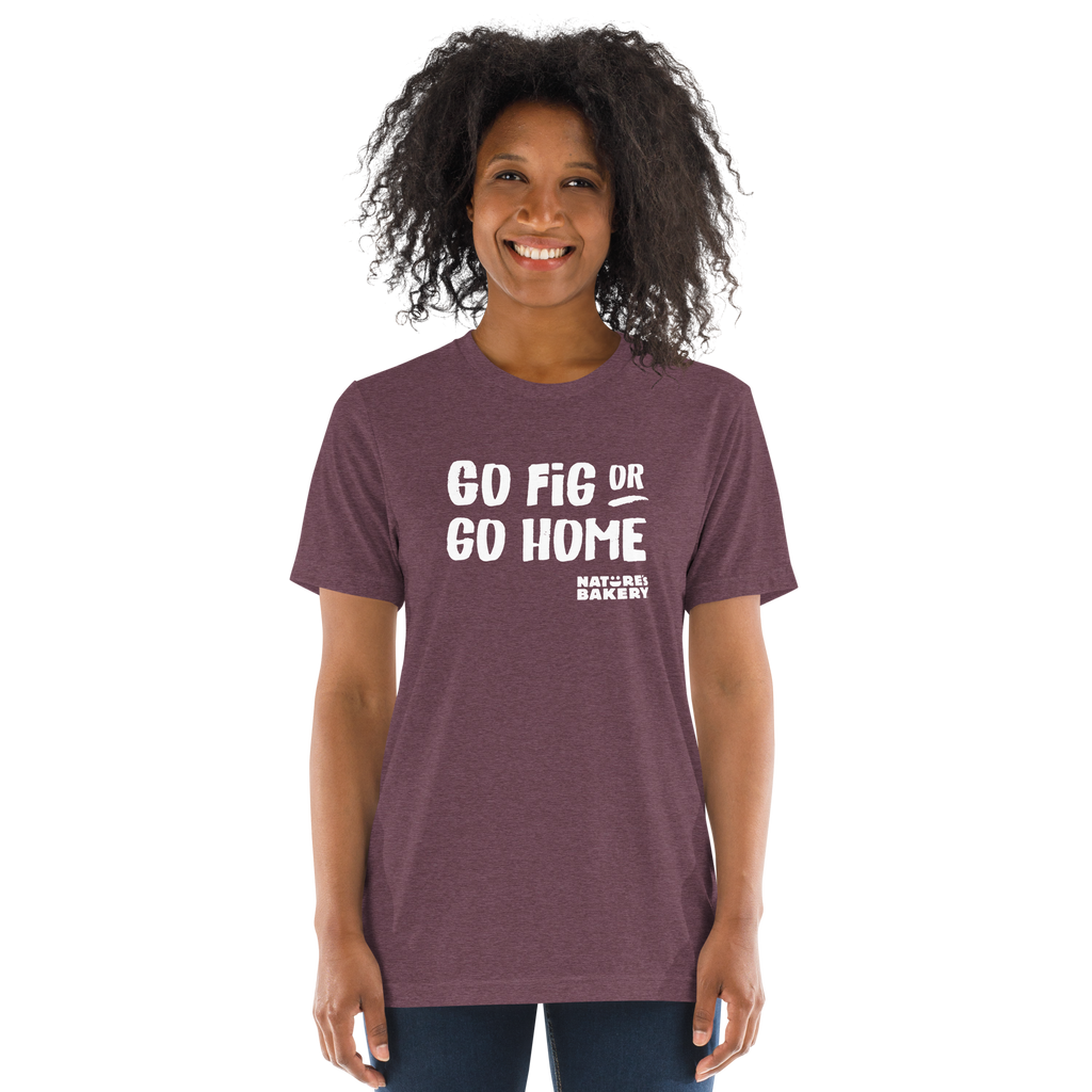 Go Fig Graphic Tee - Maroon