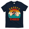 Warning Fireworks Firecrackers Safety Third 4th Of July T-Shirt