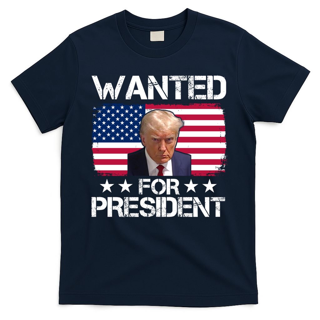 Wanted For President Donald Trump USA Election T-Shirt
