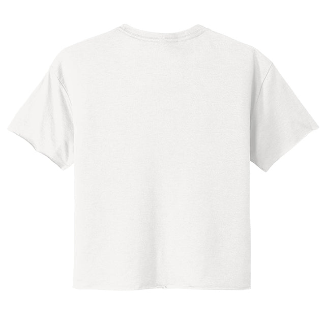 Retro Trump Is My Valentine Funny Trump Valentine President Women's Crop Top Tee