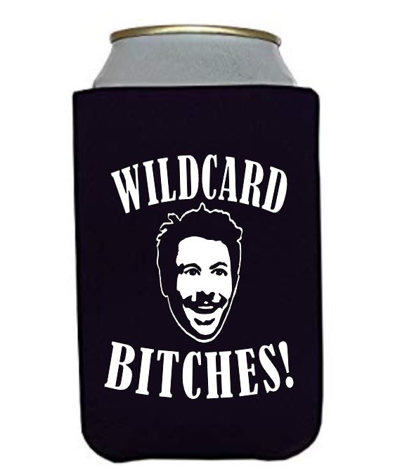 Charlie Wildcard Always Sunny in Philadelphia Koozie Can Cooler Holder Horror