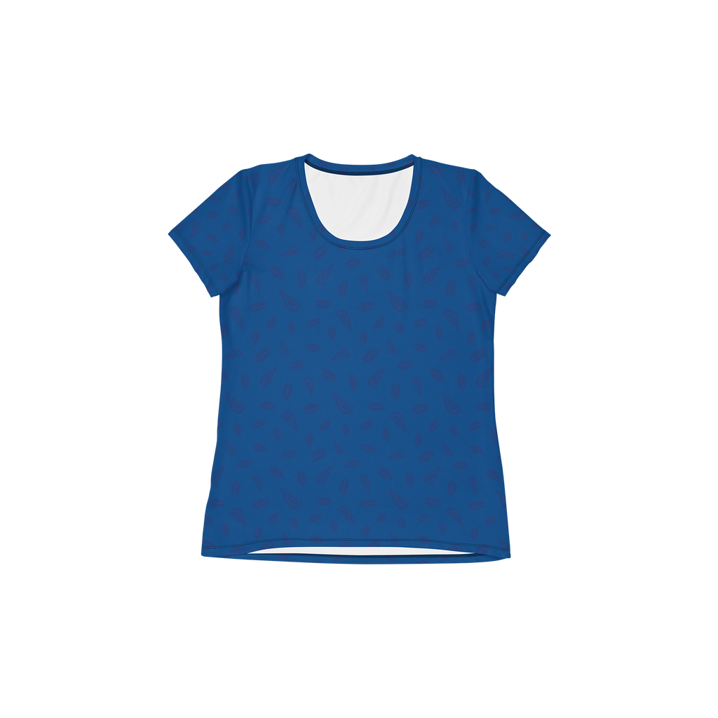 Women's Athletic Tee - Blueberry