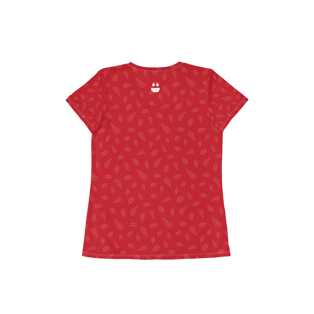 Women's Athletic Tee - Strawberry