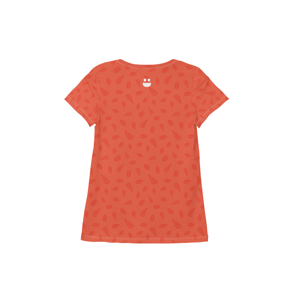 Women's Athletic Tee - Peach