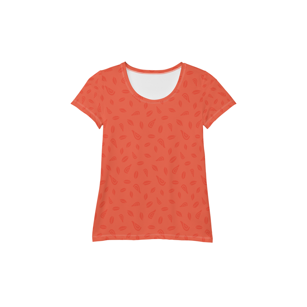 Women's Athletic Tee - Peach