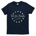 We The People Betsy Ross Flag 4th Of July Us Constitution T-Shirt