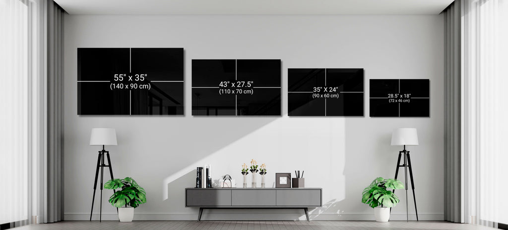 I am Strong Glass Wall Art